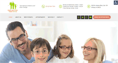 Desktop Screenshot of childandfamilyvisioncenter.com